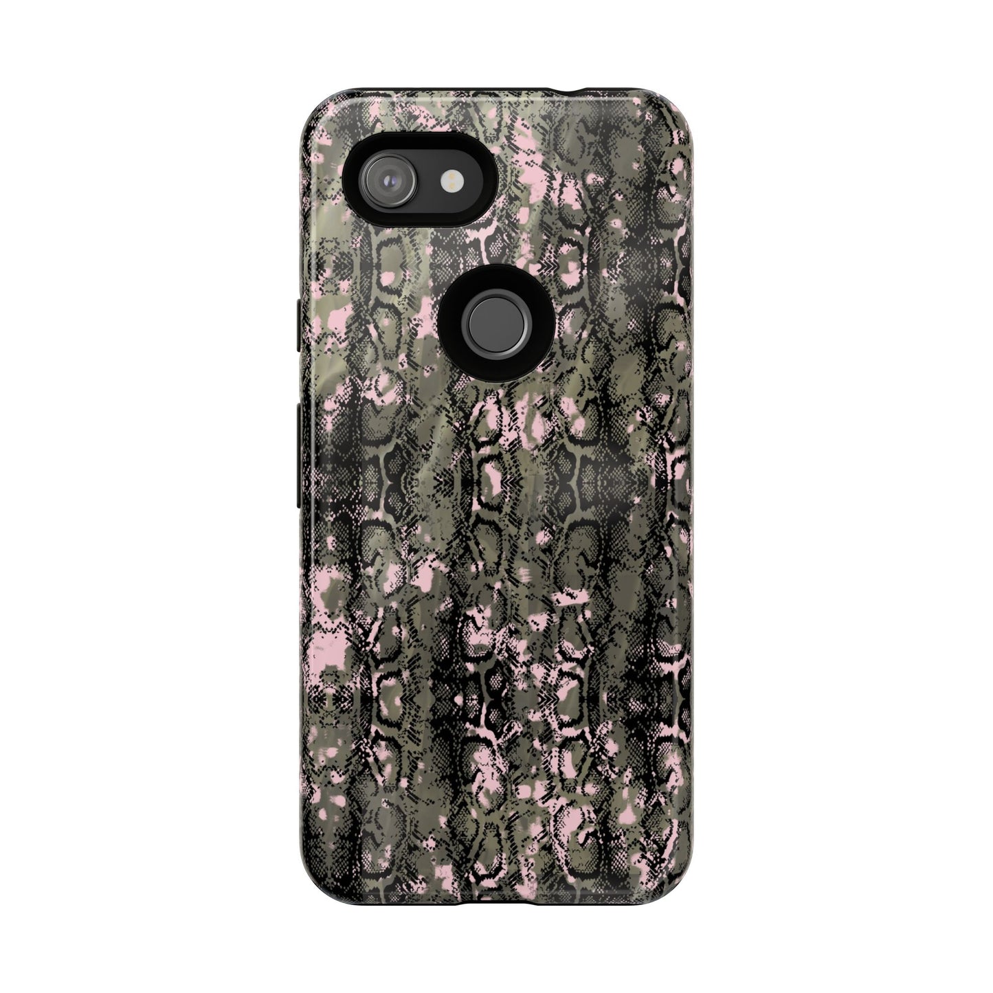 Stylish Snake Print Phone Case for Tough Protection