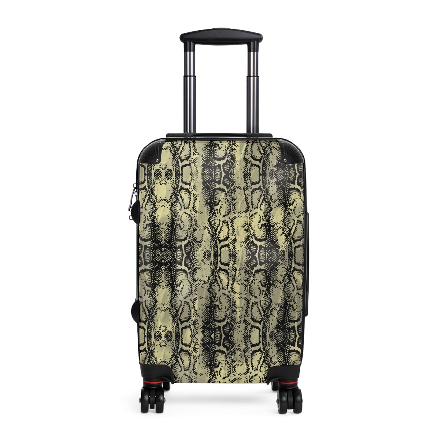Stylish Snake Print Suitcase – Trendy Luggage for Fashion-Forward Travelers