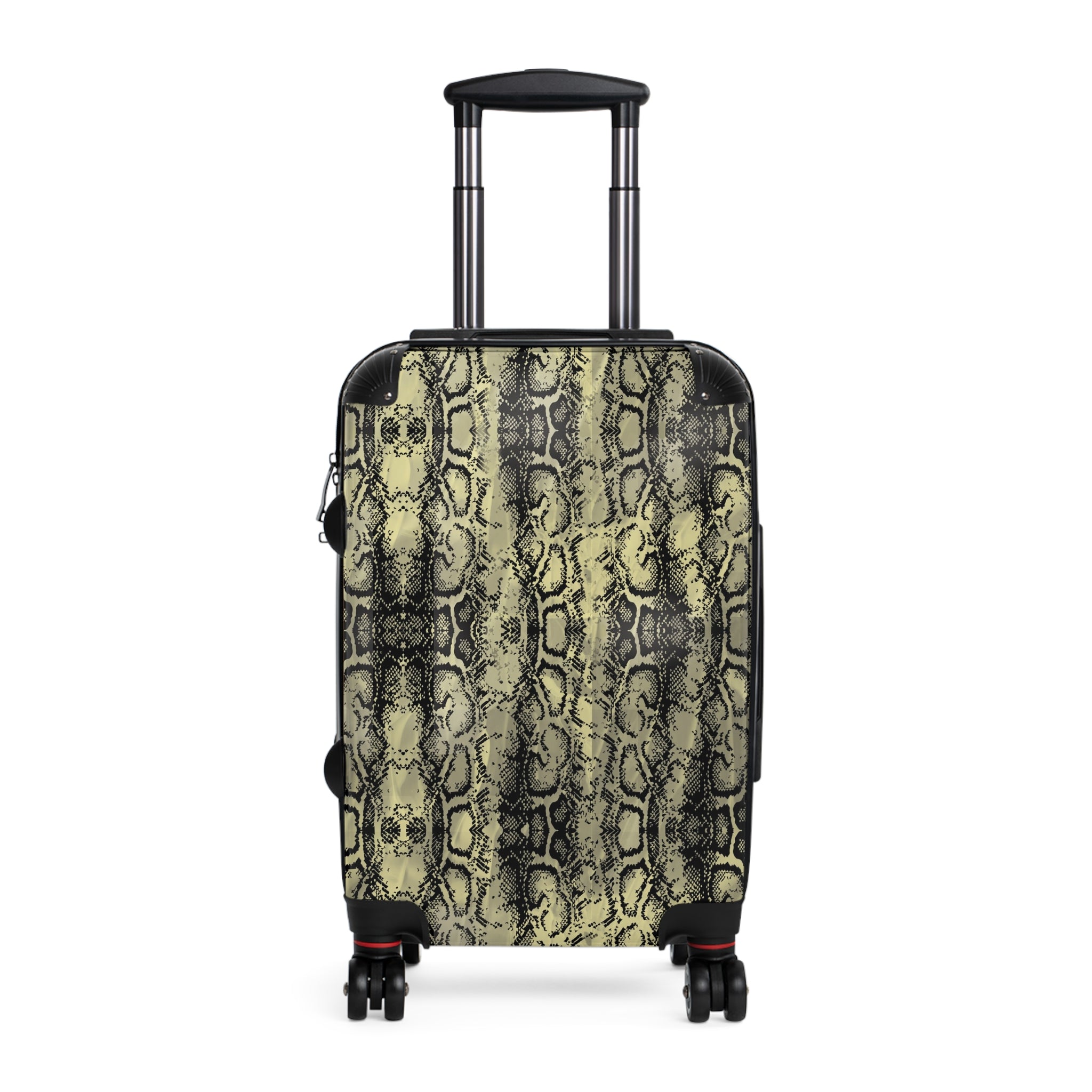 Stylish Snake Print Suitcase – Trendy Luggage for Fashion-Forward Travelers