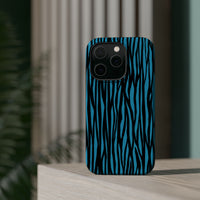 Zebra Print Magnetic Tough Case for iPhone - Durable & Stylish Phone Protection