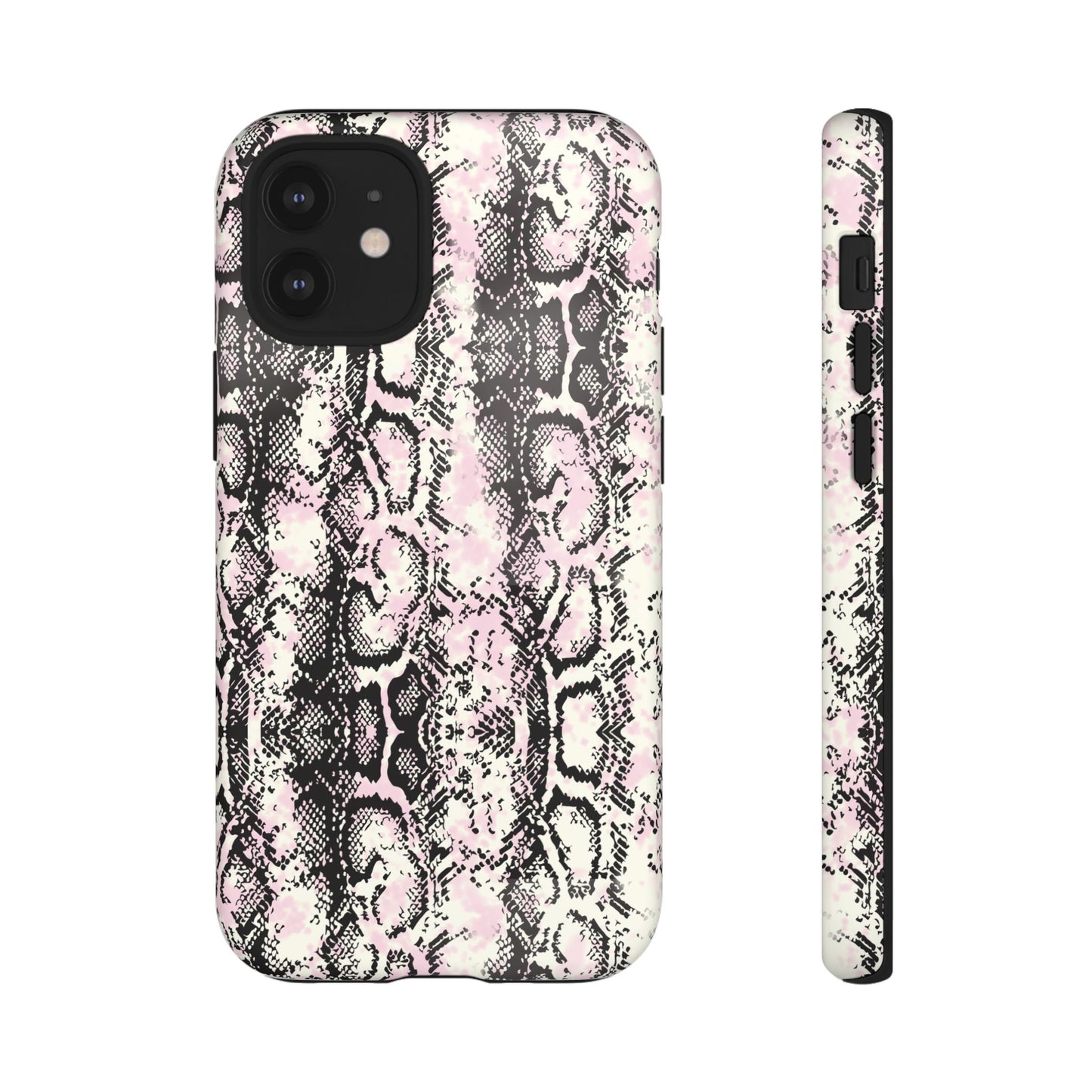 Stylish Snake Print Phone Case – Trendy Design, Tough Protection  Make a bold fashion statement while keeping your phone safe with this sleek and durable snake print case.