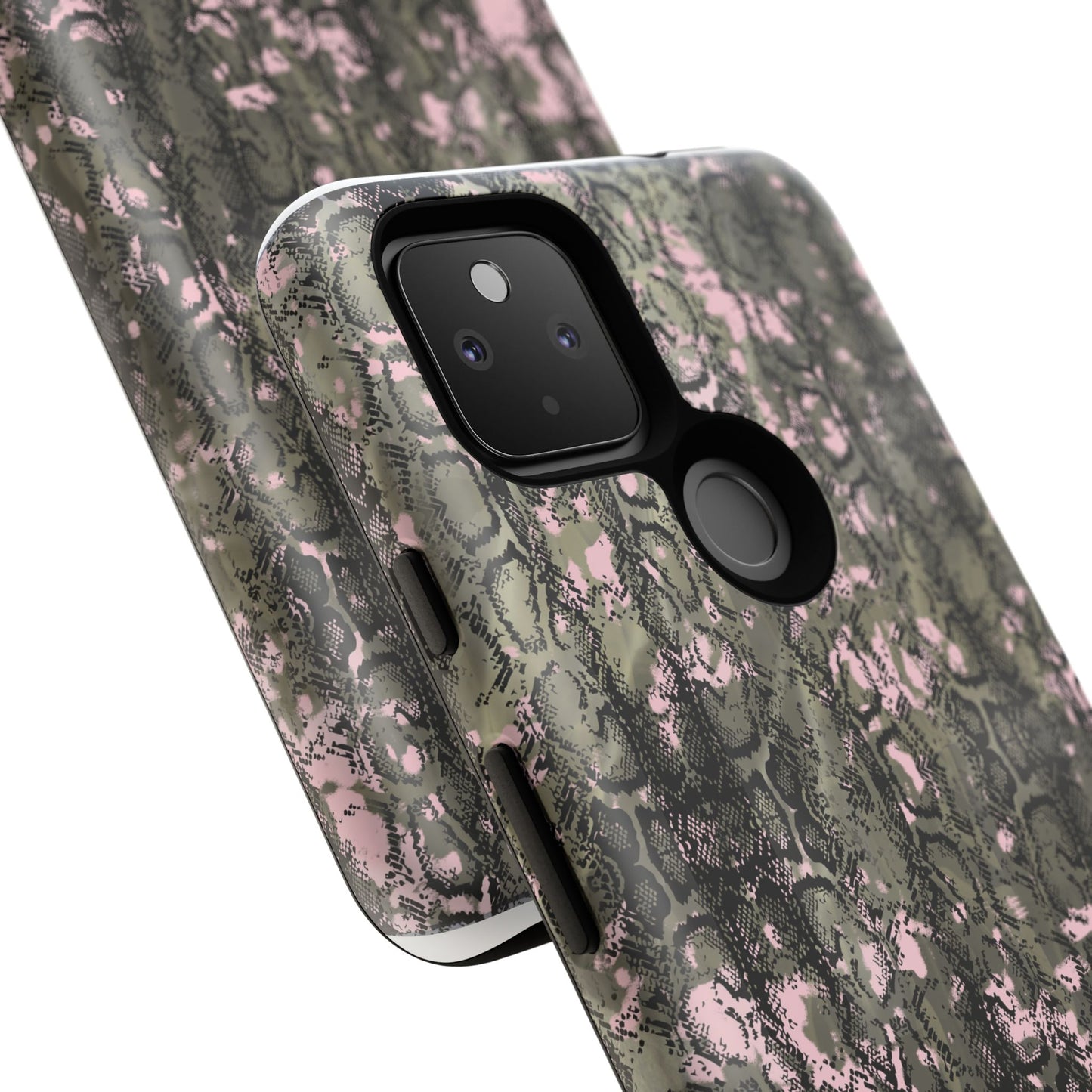 Camo Snake Pattern Phone Case – Rugged Protection Meets Bold Style  Turn heads while protecting your phone with this fierce camo snake pattern case—where urban edge meets outdoor grit.