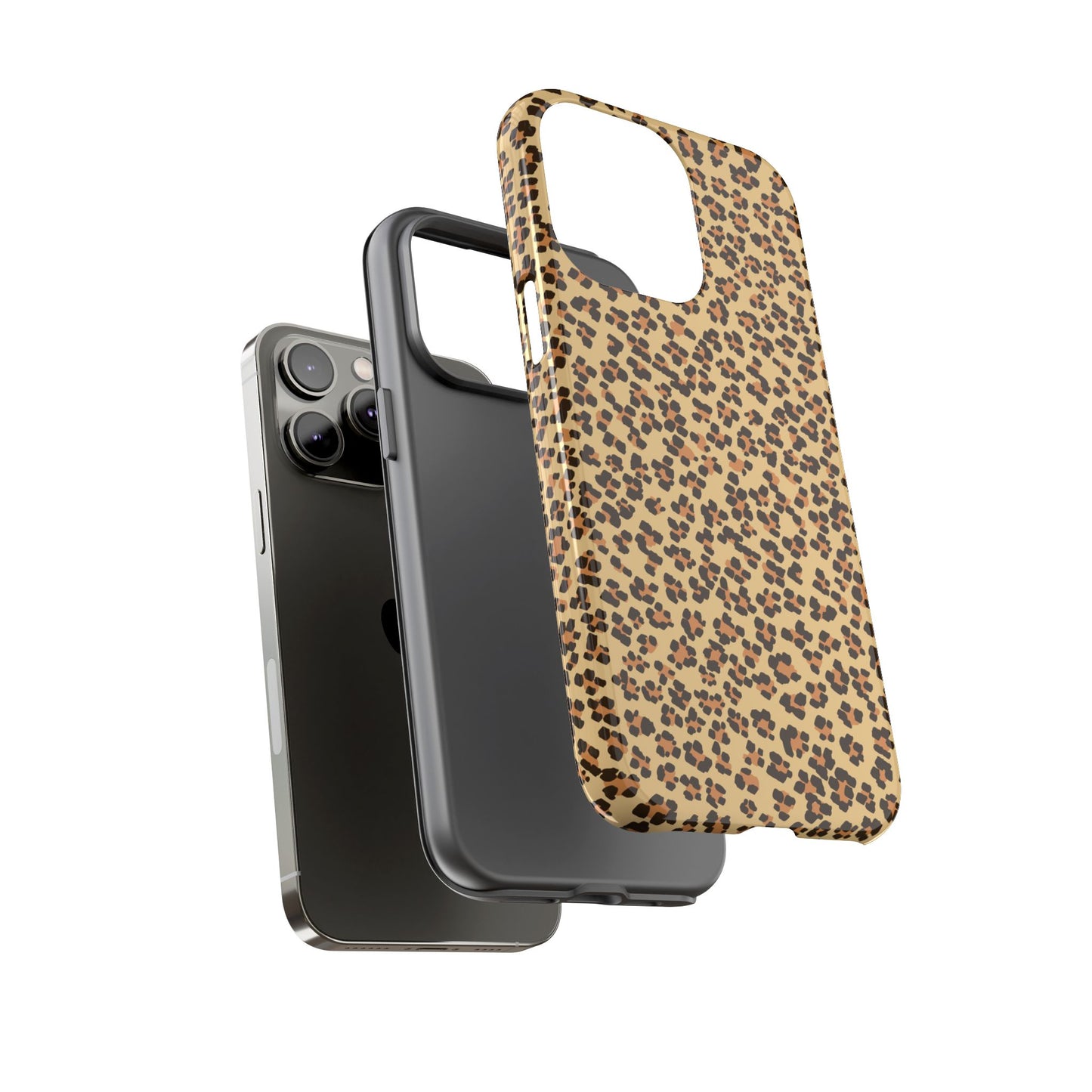 Wild Leopard Print Phone Case - Stylish & Durable Protection