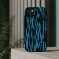Zebra Print Magnetic Tough Case for iPhone - Durable & Stylish Phone Protection