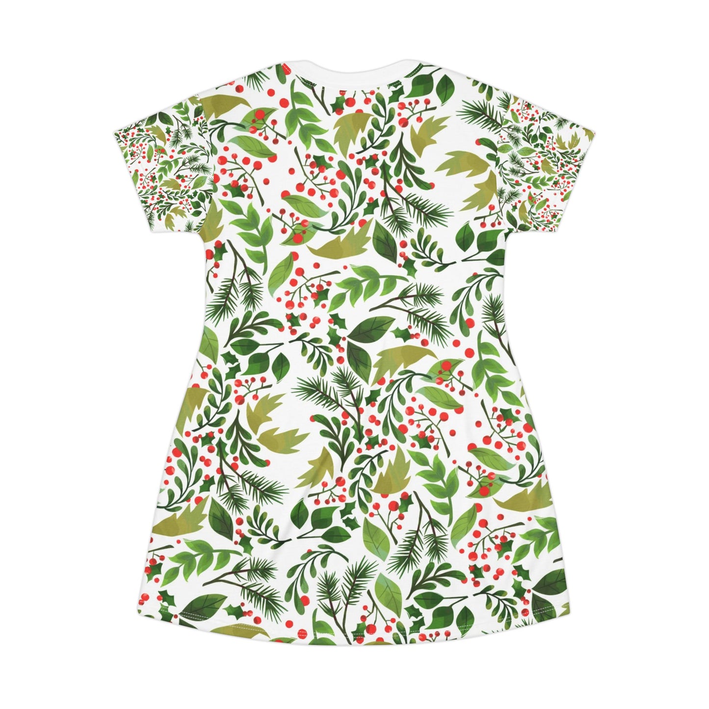 Floral T-Shirt Dress - Perfect for Summer Gatherings and Casual Outings