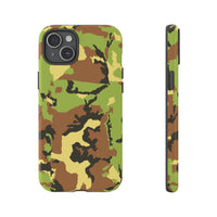 Camo Tough Phone Case - Durable Military Style Cover for Adventure Lovers