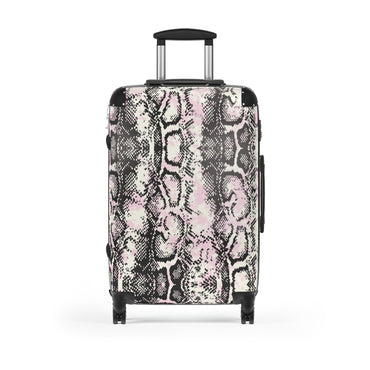 Stylish Python Print Suitcase – Trendy Travel Luggage for Adventure Seekers