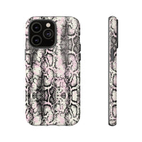 Stylish Snake Print Phone Case - Tough Protection for Trendsetters
