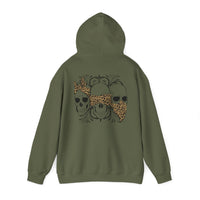 Skull Print Hoodie - Unisex Sweatshirt
