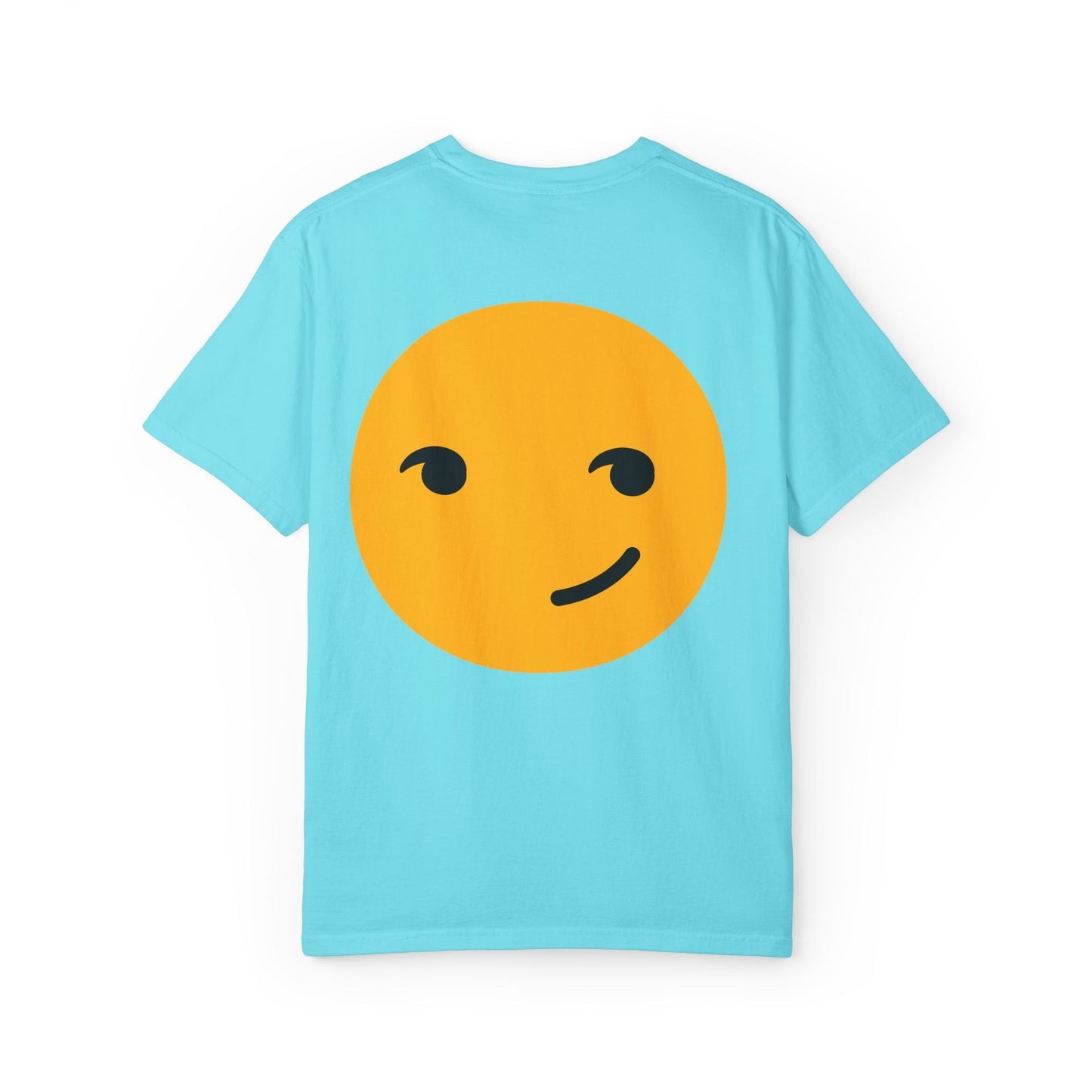 Smile Circle Unisex Garment-Dyed T-Shirt - Fun Casual Tee for Everyday Wear