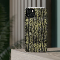 Stylish Snake Skin Magnetic Tough Case - Durable Protection for Your Phone