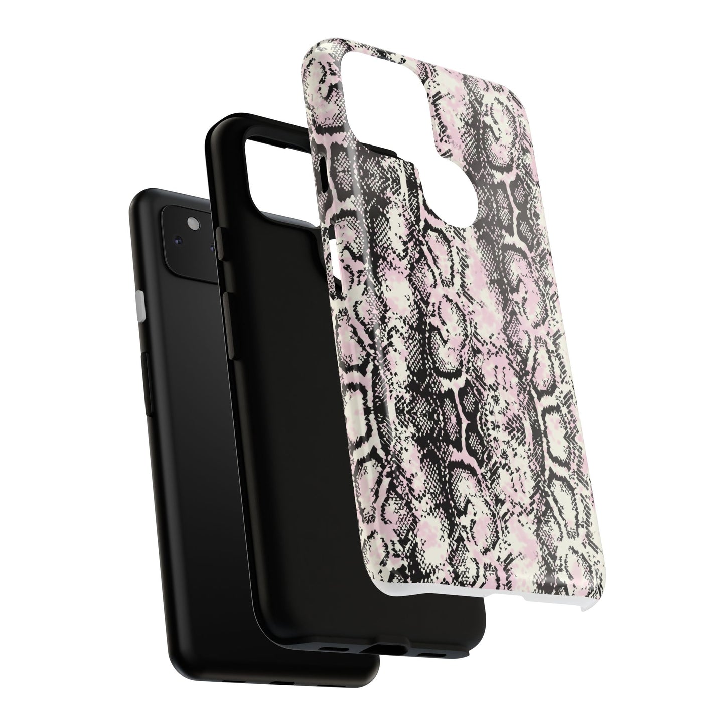 Stylish Snake Print Phone Case – Trendy Design, Tough Protection  Make a bold fashion statement while keeping your phone safe with this sleek and durable snake print case.