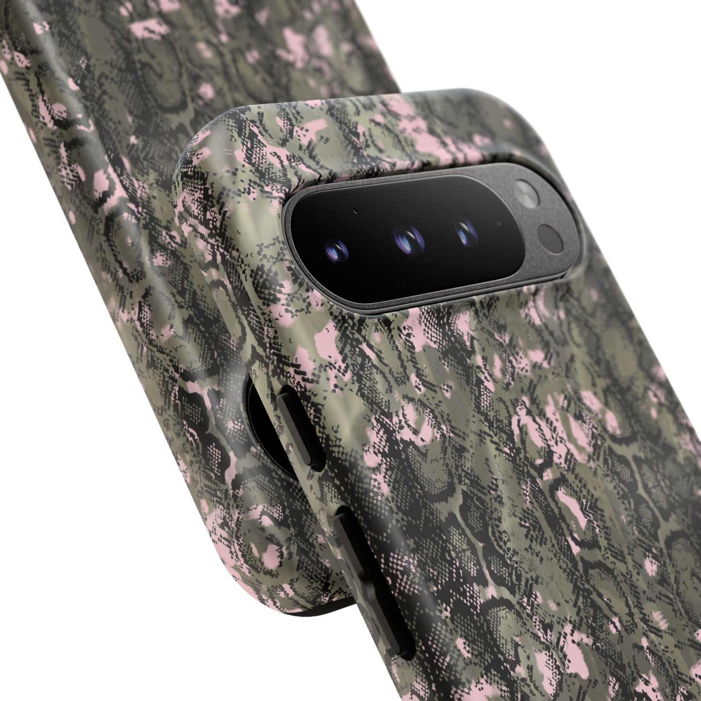Stylish Snake Print Phone Case for Tough Protection