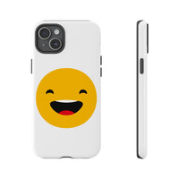Happy Face Tough Phone Case - Durable Protection with Smile Design