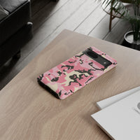 Stylish Pink Camouflage Phone Case – Tough Cases for Trendsetters