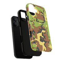Camo Tough Phone Case - Durable Military Style Cover for Adventure Lovers