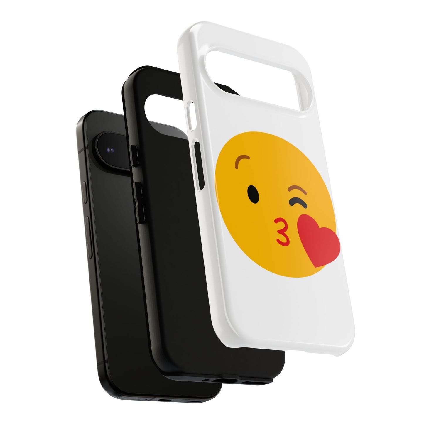 Cute Emoji Phone Case - Kissy Face Design for Stylish Protection