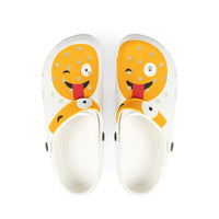 Rainbow Tie-Dye EVA Foam Clogs for Comfort and Fun