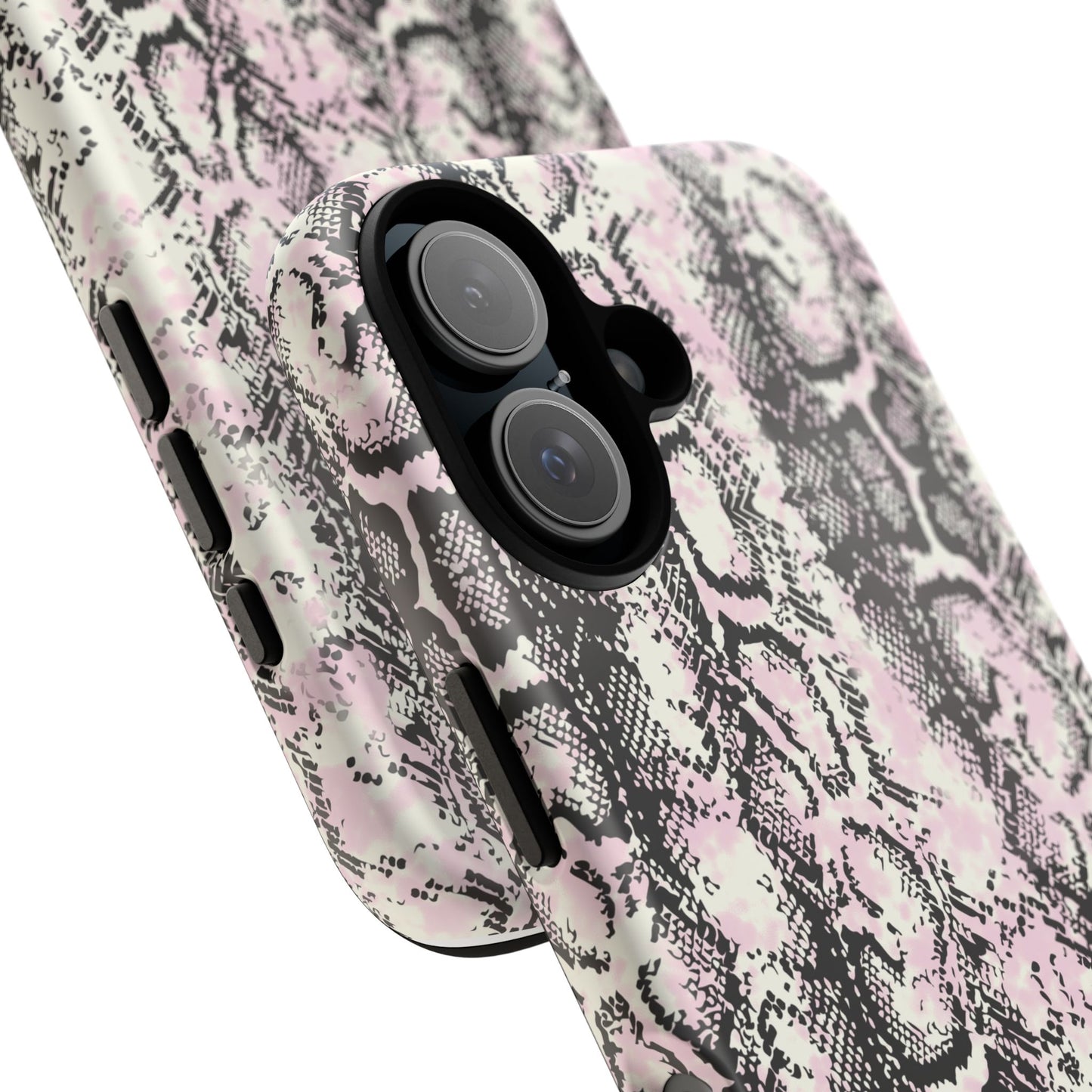 Stylish Snake Print Phone Case – Trendy Design, Tough Protection  Make a bold fashion statement while keeping your phone safe with this sleek and durable snake print case.