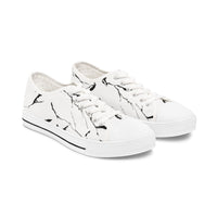 Chic Marble Print Women's Low Top Sneakers - Stylish Casual Footwear