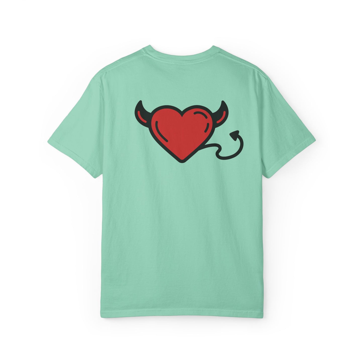 Devilish Love T-Shirt | Unisex Garment-Dyed Tee for Casual Style