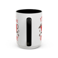 Cheerful Coffee Mug - "I Need More Coffee" - Fun Gift for Coffee Lovers, Home Office, Birthday, Holiday, Kitchen Decor