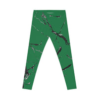 Stylish Women's Marble Print Leggings, Casual Athletic Wear, Comfortable Everyday Leggings, Perfect for Yoga, Gym, and Lounge