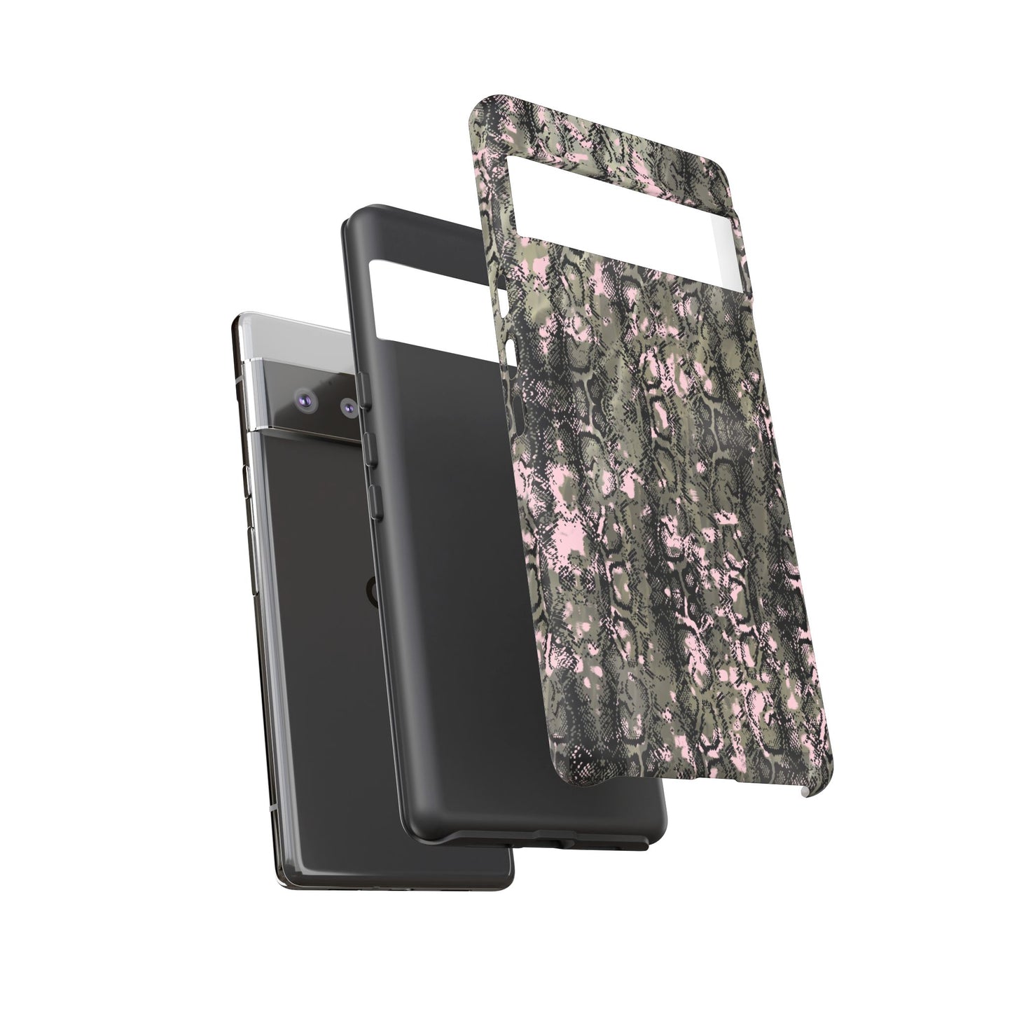 Stylish Snake Print Phone Case for Tough Protection