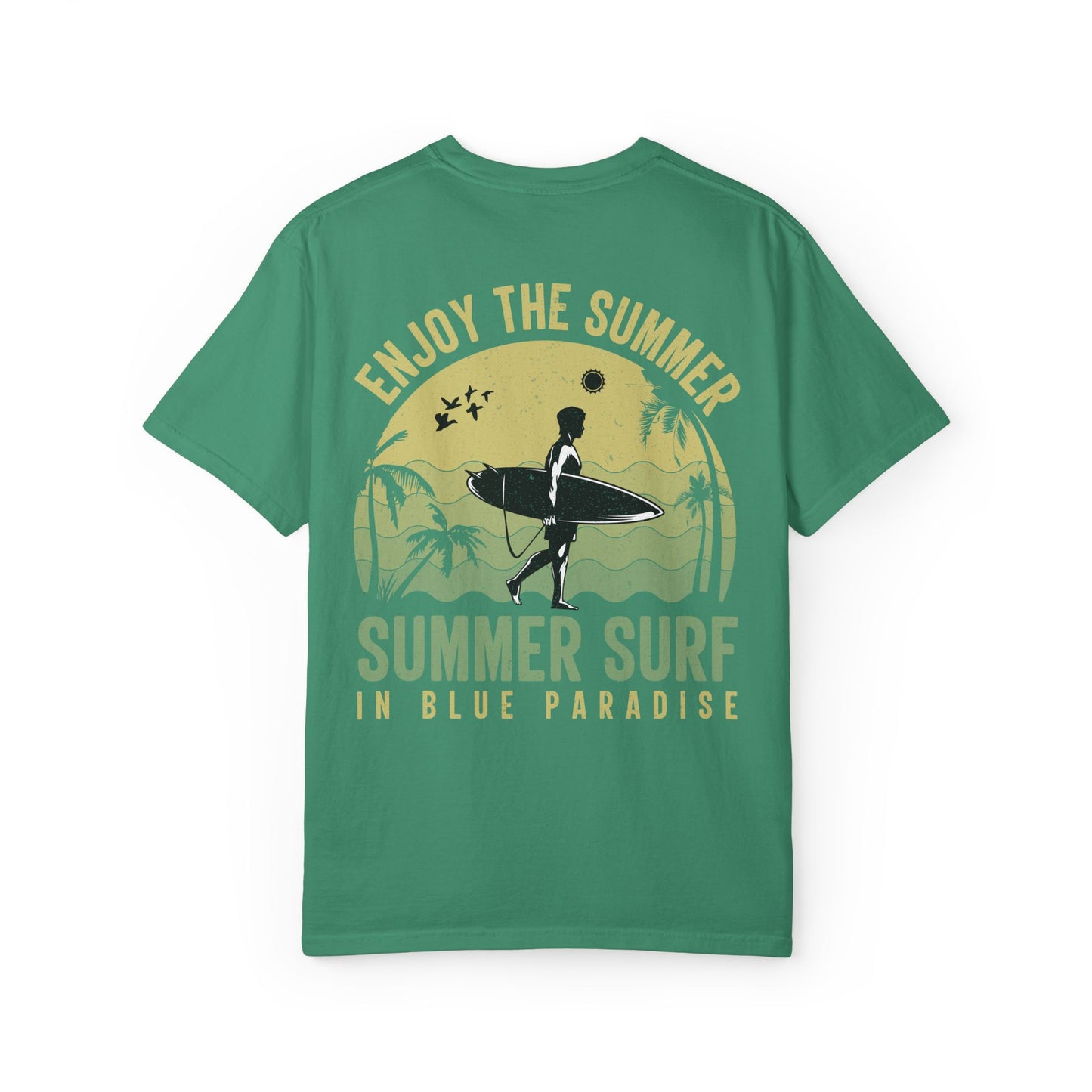 Vintage Summer Surf T-shirt, Summer Vibes, Beachwear, Unisex Graphic Tee, Casual Summer Apparel, Vacation Shirt