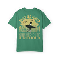 Vintage Summer Surf T-shirt, Summer Vibes, Beachwear, Unisex Graphic Tee, Casual Summer Apparel, Vacation Shirt