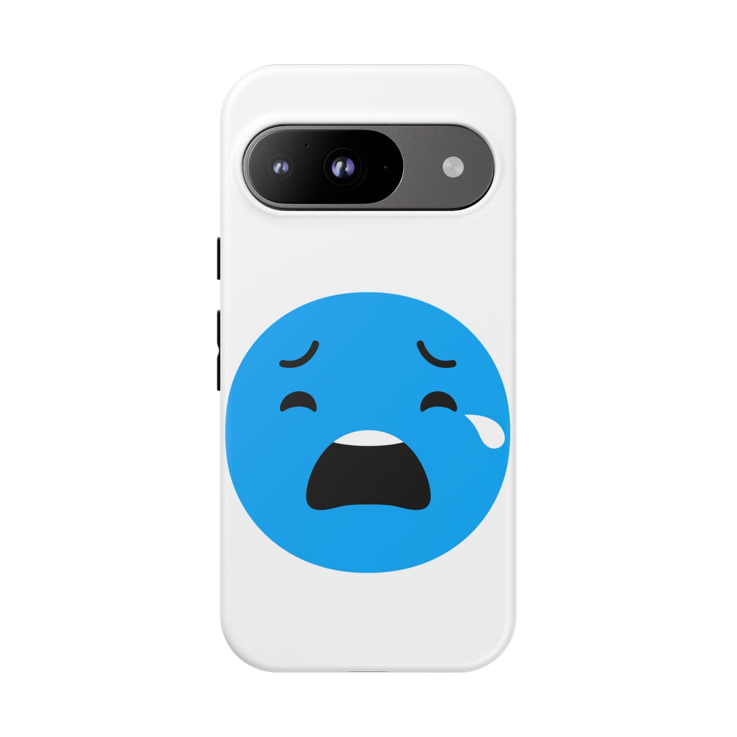 Funny Sad Face Phone Case - Tough and Stylish