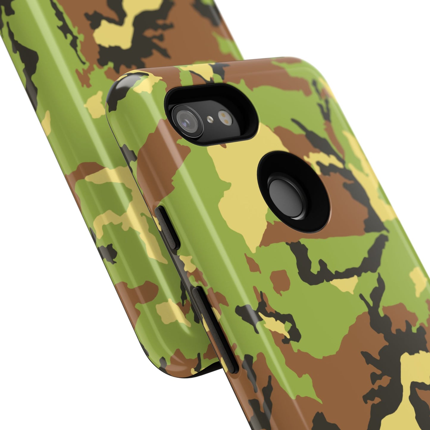 Camo Tough Phone Case - Durable Military Style Cover for Adventure Lovers