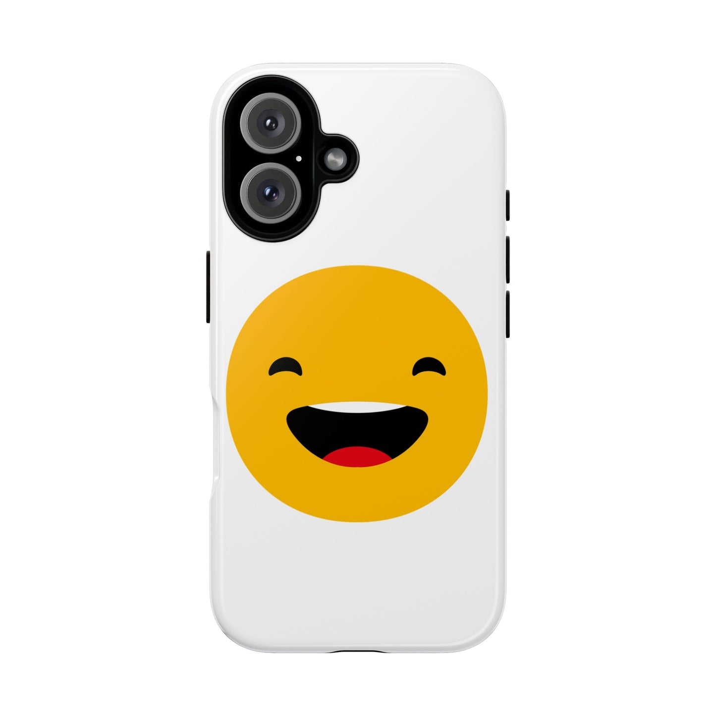 Happy Face Tough Phone Case - Durable Protection with Smile Design