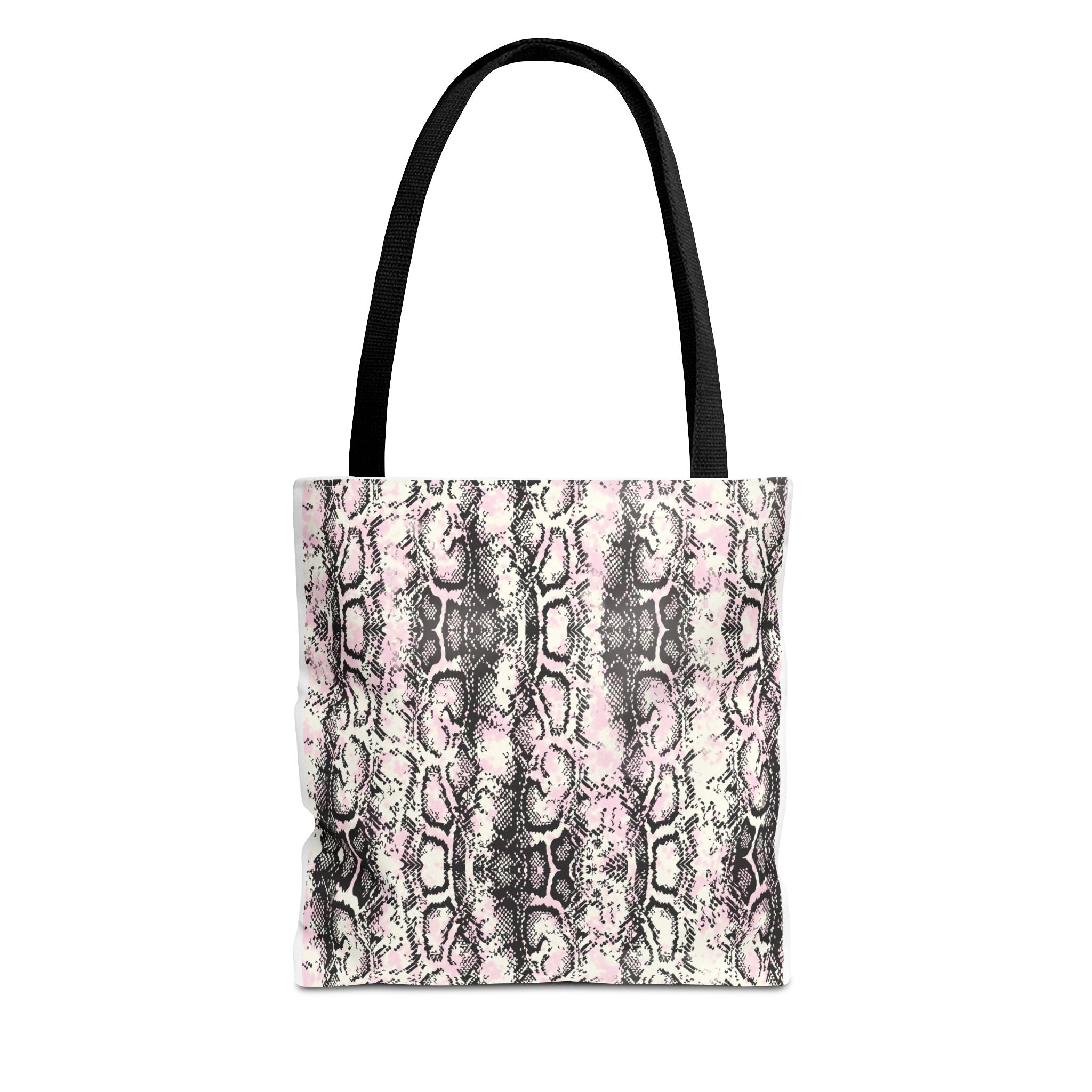 Elegant Python Print Tote Bag - Stylish and Trendy Carryall for Everyday Use