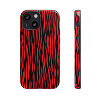 Bold Zebra Print Phone Case - Tough Protection for Trendsetters