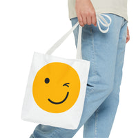 Smiley Face Tote Bag - Fun and Cheerful Everyday Accessory