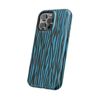 Zebra Print Magnetic Tough Case for iPhone - Durable & Stylish Phone Protection