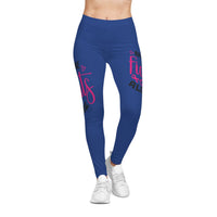 Inspirational Women's Leggings - No One Fights Alone, Motivational Yoga Pants, Gift for Her, Activewear, Support Leggings