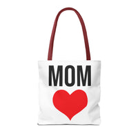 Mom Love Tote Bag | Perfect for Mother's Day, Birthday Gift, Grocery Shopping, Personalized Gift, Eco-Friendly