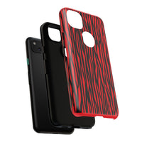Bold Zebra Print Phone Case - Tough Protection for Trendsetters