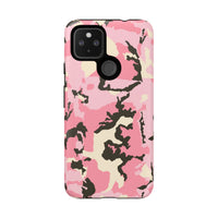 Stylish Tough Phone Case – Pink Camo Design for Bold Protection  Make a statement while keeping your phone safe with this eye-catching pink camouflage case that blends fashion with durability.