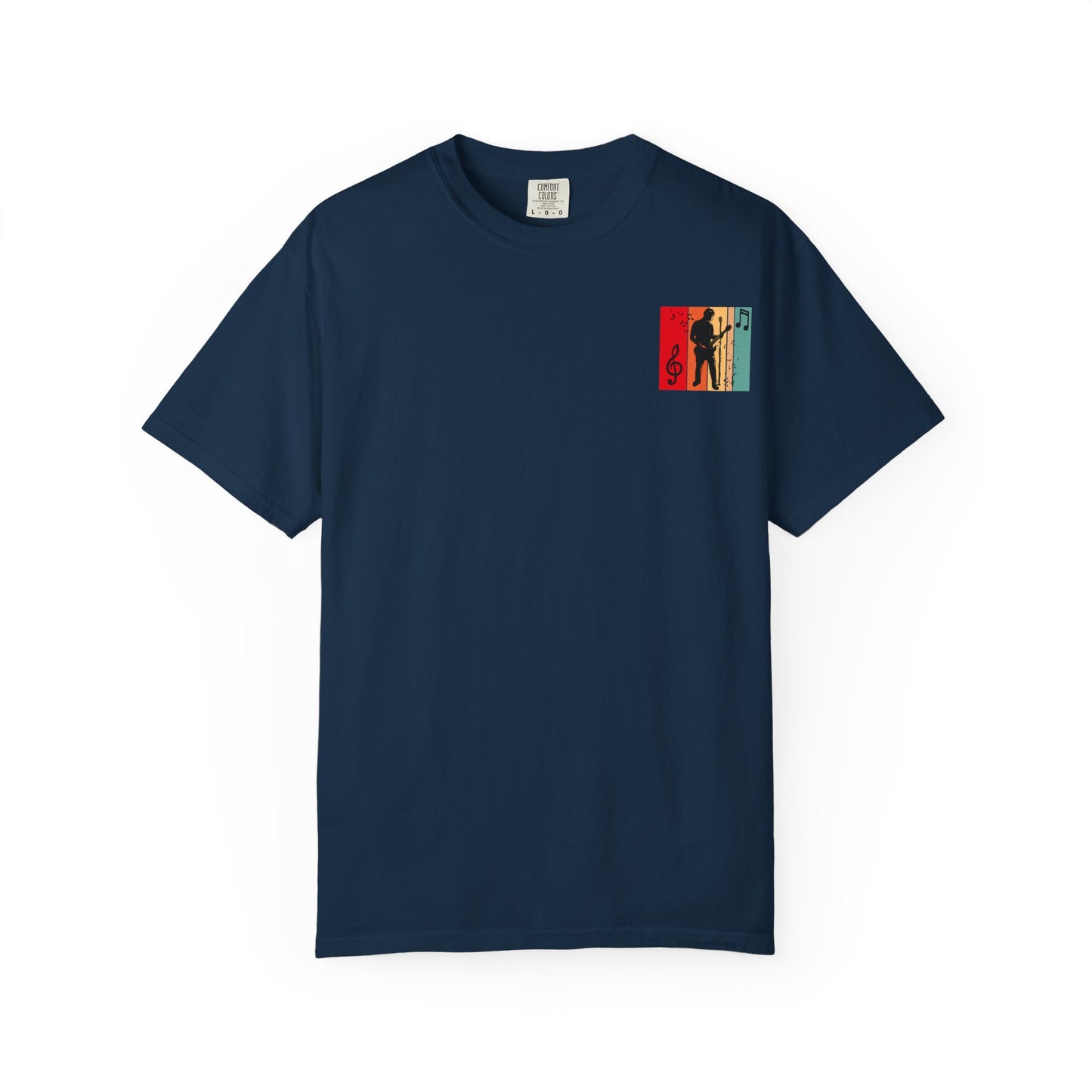 Music Lover T-Shirt, Retro Band Tee, Unisex Music T-Shirt, Guitarist Gift, Music Festival Shirt, Casual Concert Attire