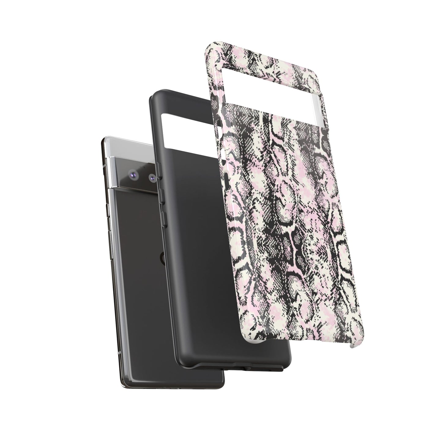 Stylish Snake Print Phone Case - Tough Protection for Trendsetters