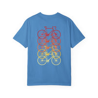 Gradient Bicycle Unisex T-Shirt - Perfect for Cycling Enthusiasts