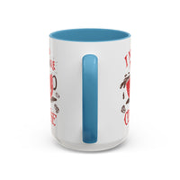 Cheerful Coffee Mug - "I Need More Coffee" - Fun Gift for Coffee Lovers, Home Office, Birthday, Holiday, Kitchen Decor