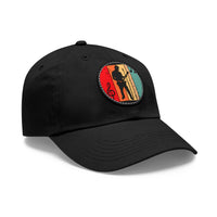 Musician Dad Hat with Leather Patch - Stylish Cap for Music Lovers