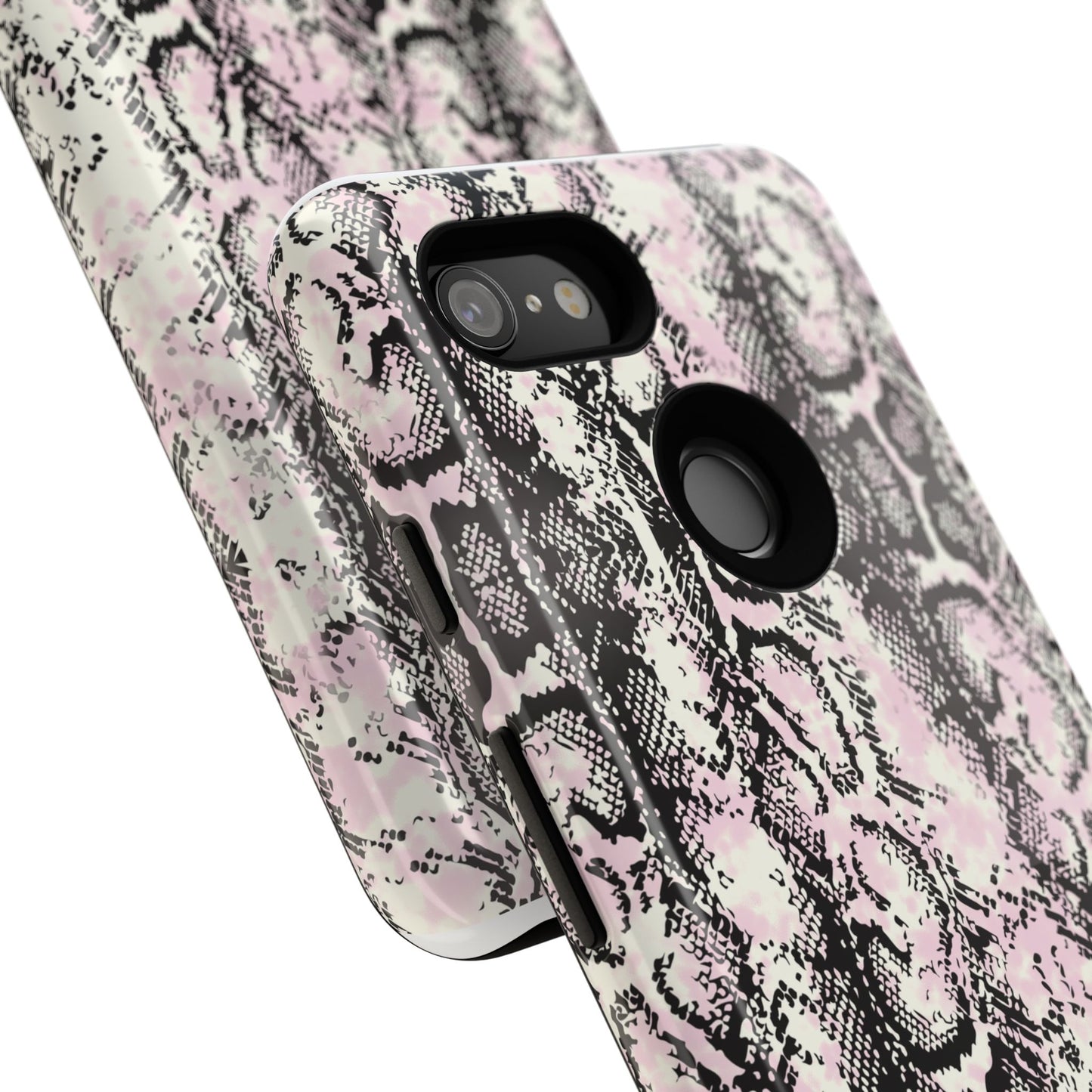 Stylish Snake Print Phone Case – Trendy Design, Tough Protection  Make a bold fashion statement while keeping your phone safe with this sleek and durable snake print case.