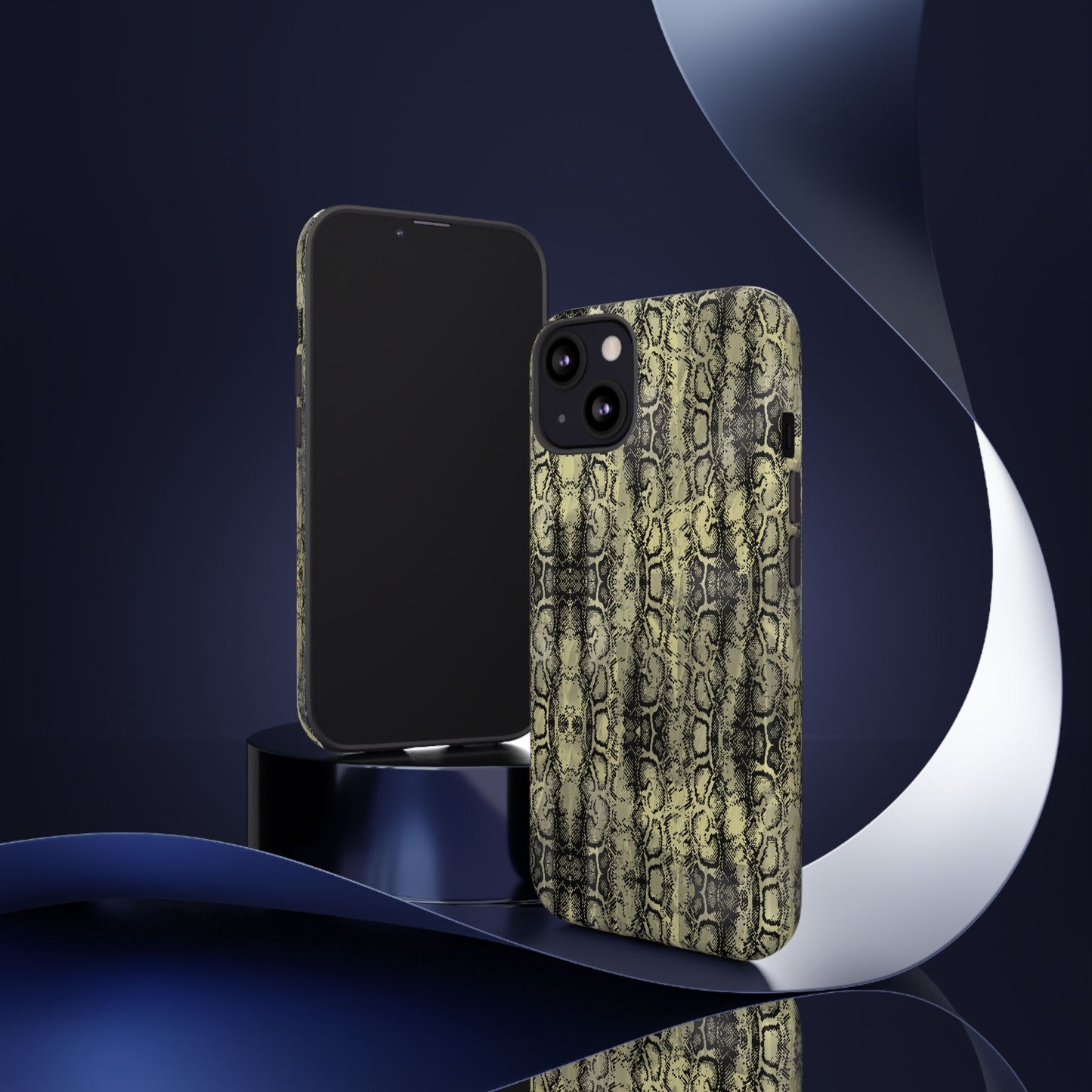 Snake Pattern Phone Case – Tough & Stylish Protection for Your Device  Show off your wild side while keeping your phone protected with this sleek snake pattern case—designed for both fashion and function.