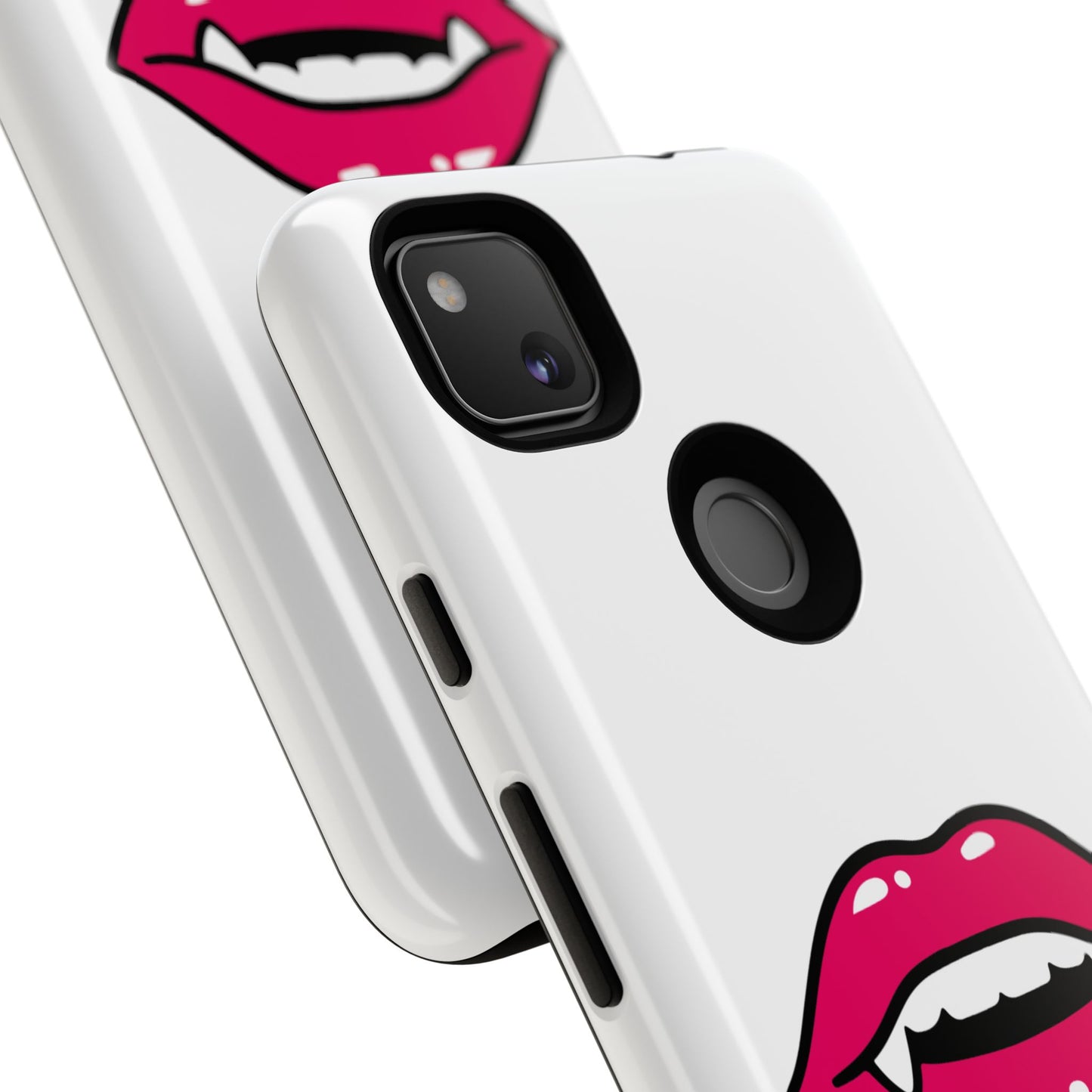 Vampire Mouth Phone Case - Tough Cases for Halloween, Gift for Spooky Lovers, Quirky Phone Accessories, Fun Tech Gear