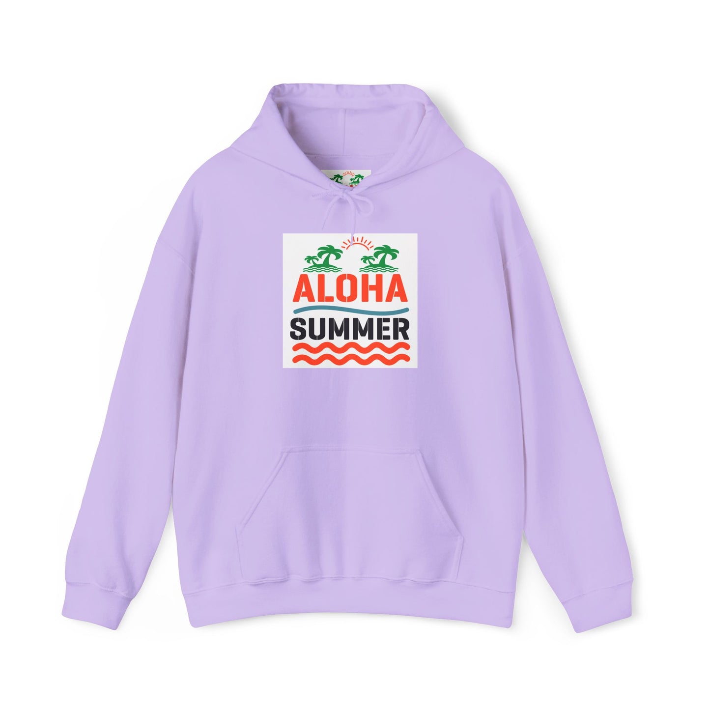 Aloha Summer Hoodie,Tropical Beach Wear,Unisex Sweatshirt,Vacation Outfit, Summer  iconic Waikiki Beach Oahu combines urban